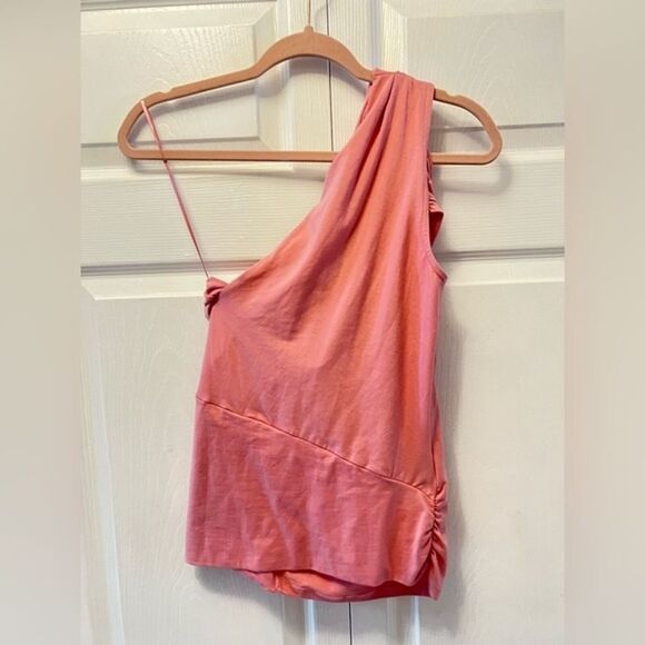 IRO Billin One Shoulder Top Pink women’s Size small Brand New! Msrp $195 - Picture 4 of 12